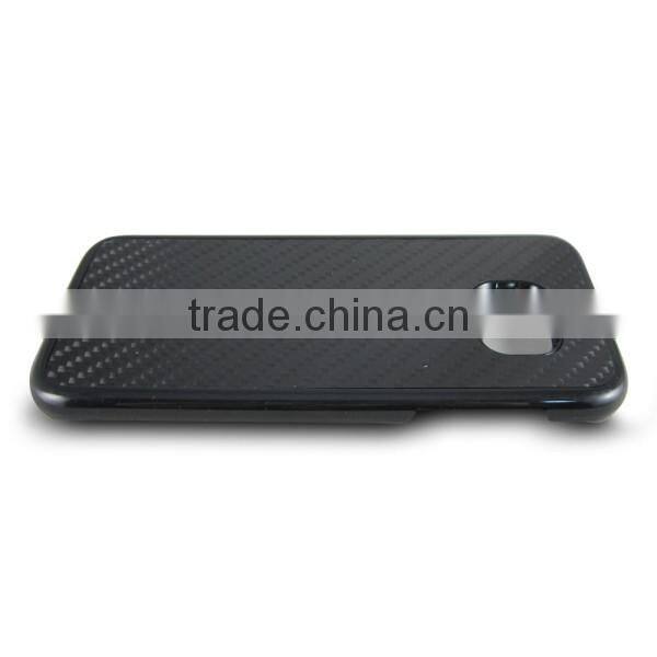 Real Shiny Carbon fiber phone case for Samsung S7 Edge phone case