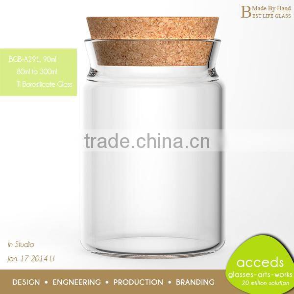 Unique New Innovations Custom Decorative Glass Food Jar