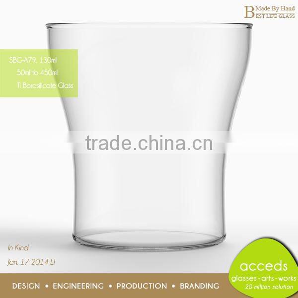 Wholesale Custom Glass Cup with No Handle