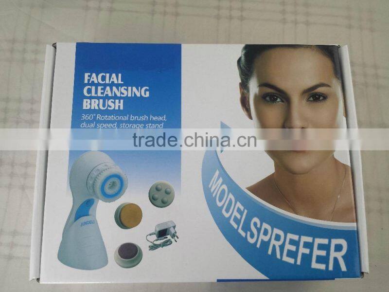 Facial cleansing brush , 360 rotational facial cleansing brush