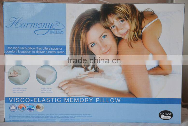 relieve fatigue bedroom use sleeping memory foam pillows neck pillows
