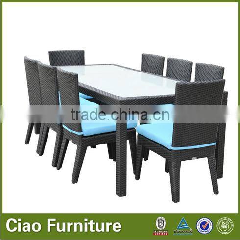 outdoor furniture garden table set black wicker table set
