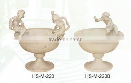 Small indoor decoration flower pot cast iron antique flower pot