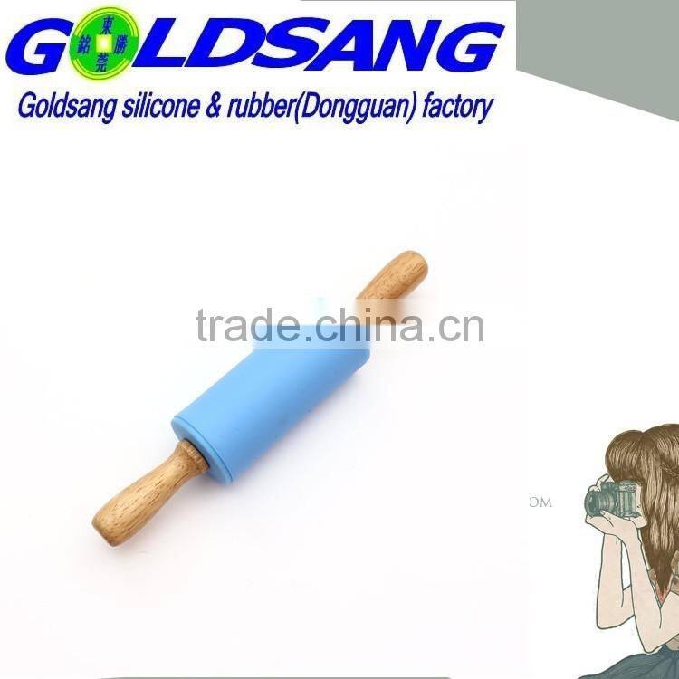 hot selling silicone flour rolling pin nonstick for children