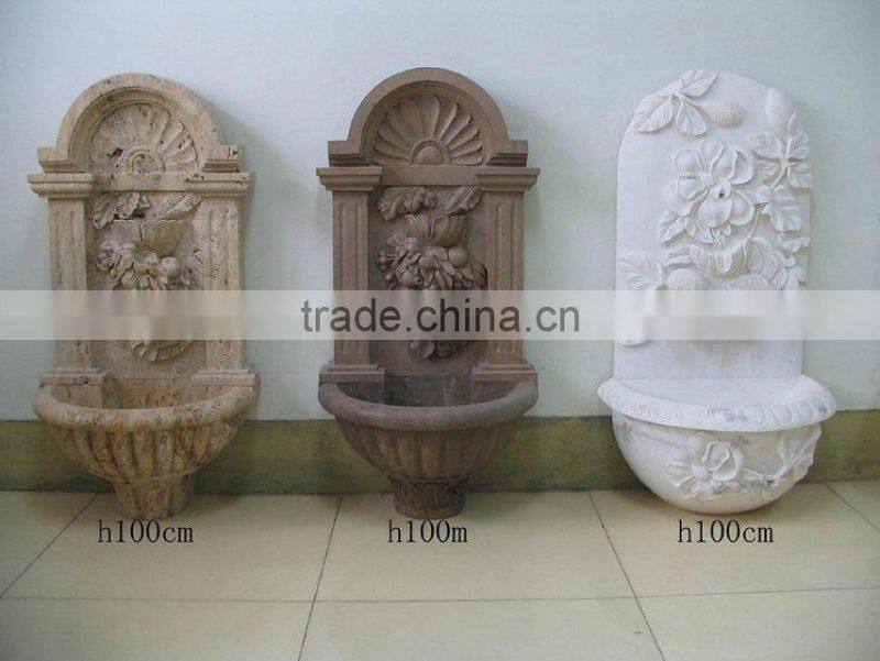 Wall Mounted Garden Fountain Four Outdoor or Indoor Use
