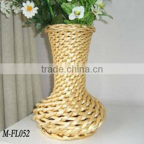 wicker vase & flower vase for home decoration