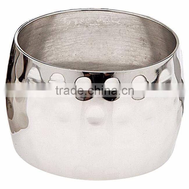 brass plated wholesale shiny wedding napkin rings