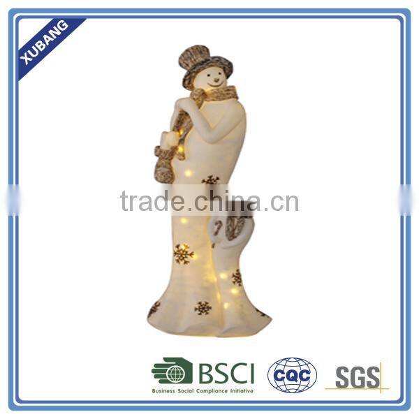 good quality pop best selling new design Snowman with tree lamp lighting outdoor