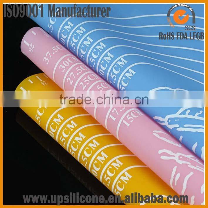 silicone pastry mat for dough rolling