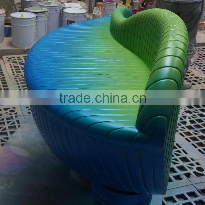 Outdoor fiberglass leisure chair