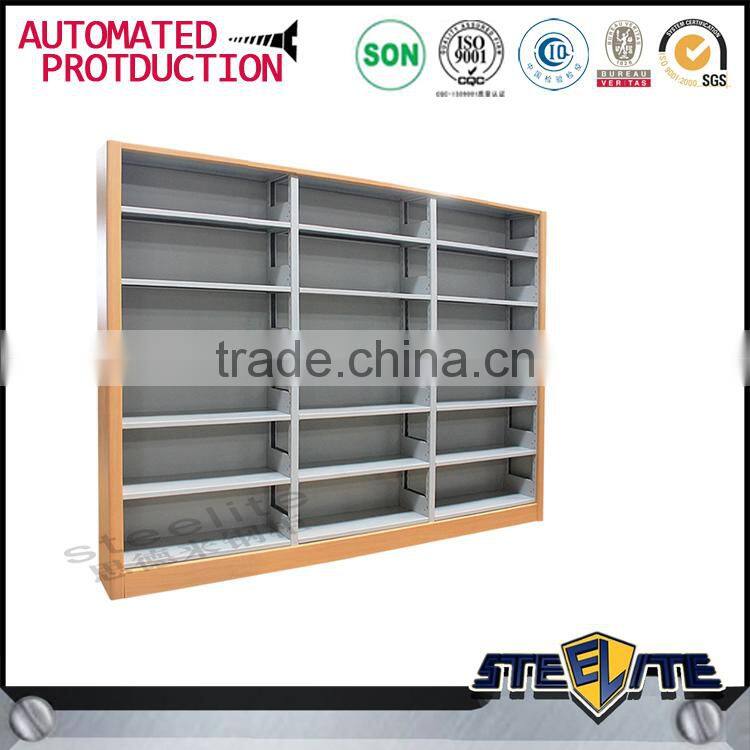 Cheap used school furniture library book shelves racks