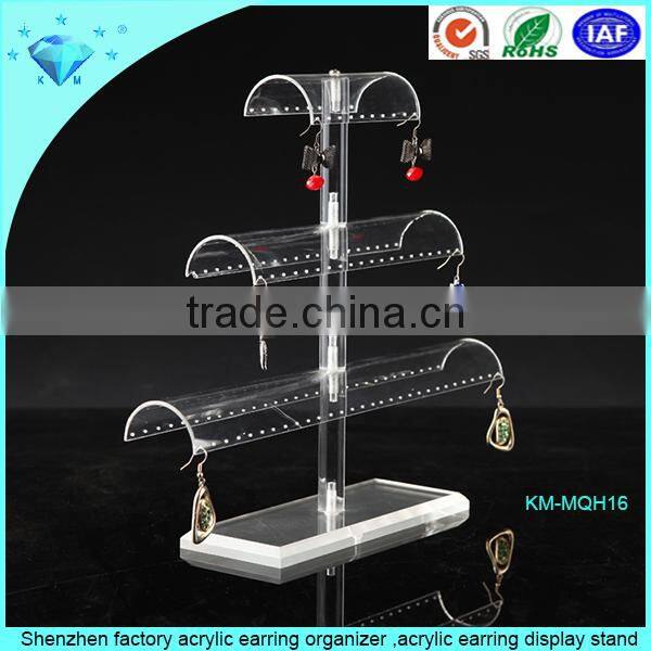 OEM Crystal clear podium pillar podium on square pillar for speach