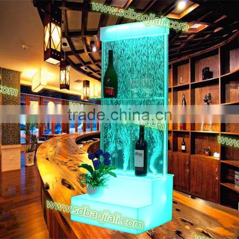 customized floor stand wine rack/liquor display stand/red wine bottle holder