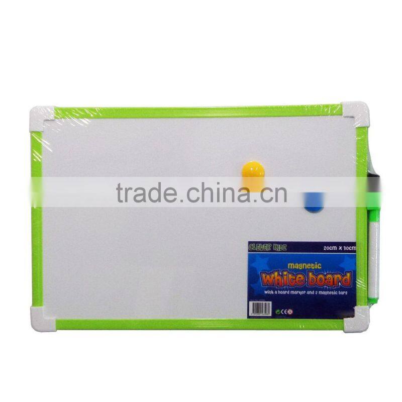 Cheap small a4 size children magnetic whiteboard