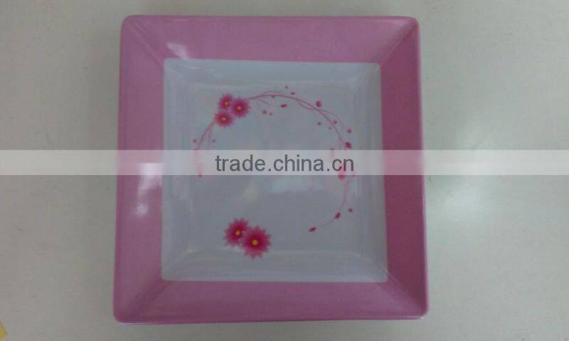 Colorful Melamine Plate Melamine Tableware