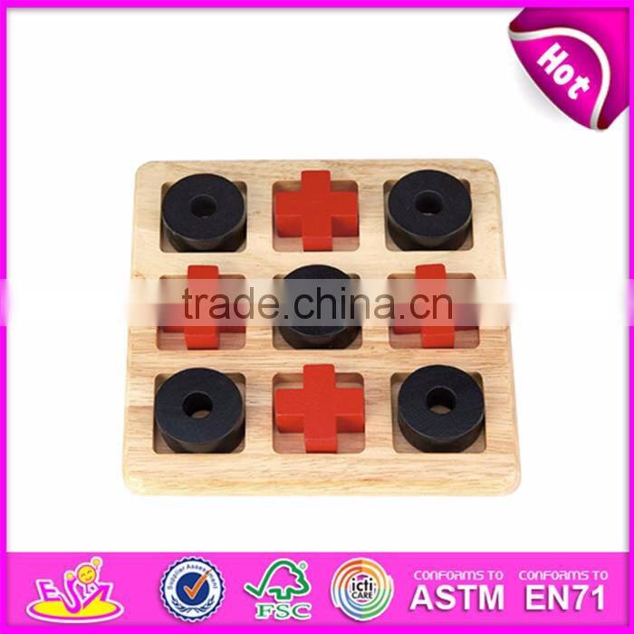 2017 Intelligent wooden board chess,most popular wooden chess borad,brain training wooden board chess W11A051