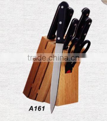 7pcs kitchen knife block