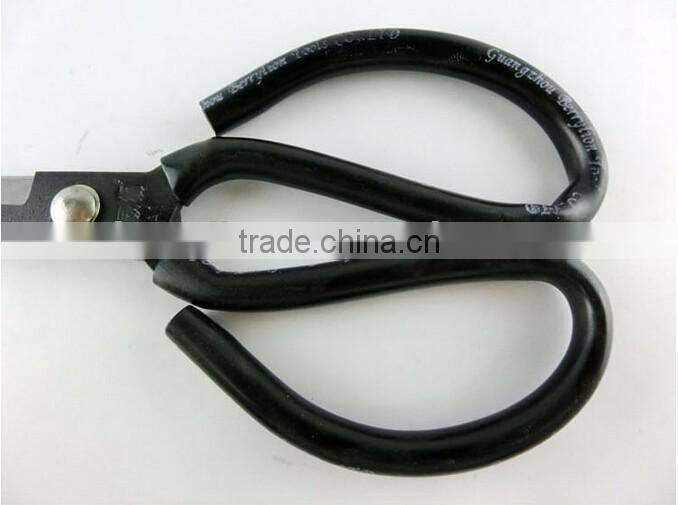 Best selling practical rubber handle household scissor 185mm for sale