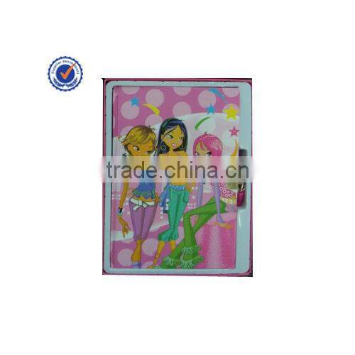 Cheap Fasion Pupil Girls Design Notebook
