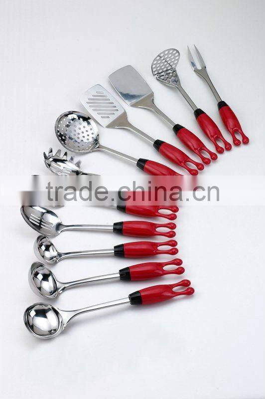 2012 new design stainless steel kitchenware gadgets set