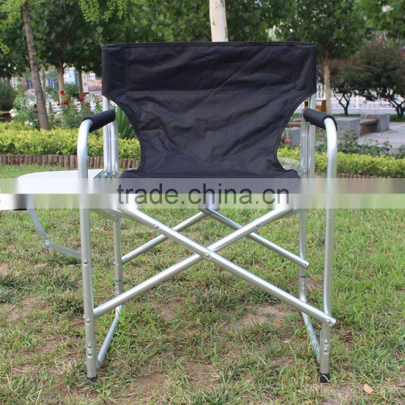 Black color folding canvas director chairs replacement canvas for sale