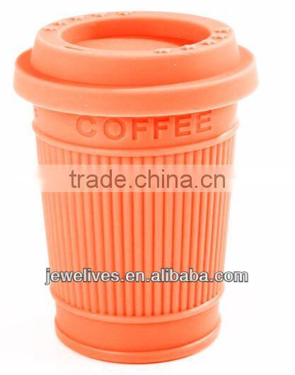 Silicone coffee cup smart food grade