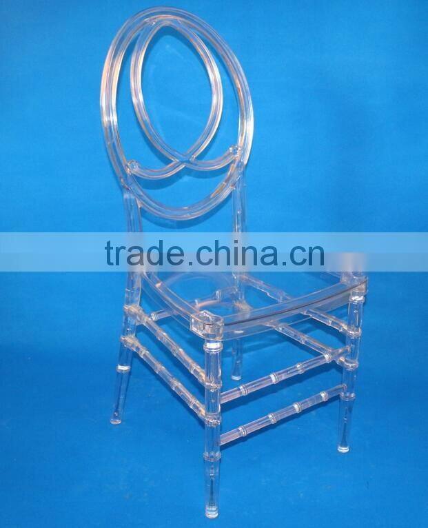 China manufacturer cheap wedding acrylic chairs transparent plastic napoleon chairs