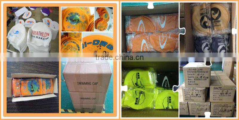 Hot sale fully design your own swim cap with oem service