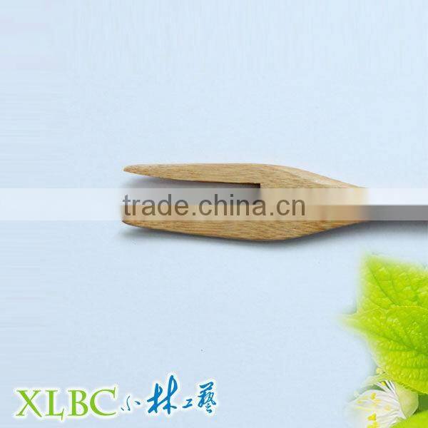 wood fruit fork