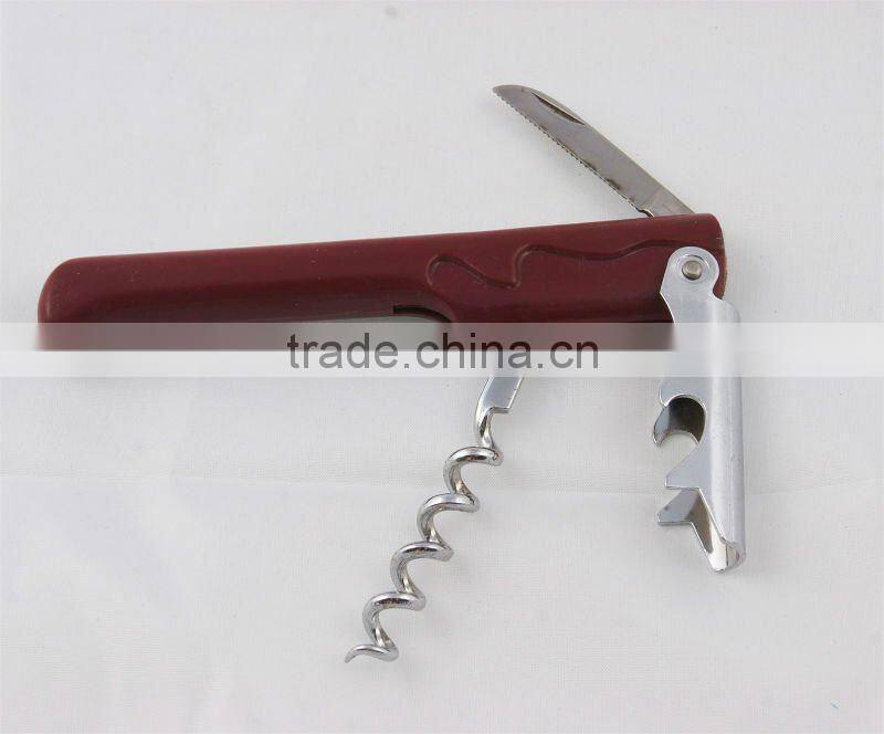 cheap bottle opener can opener wine opener metal bottle opener beer promotion cork remover(C0220BP)