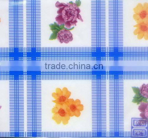 2014 NEW Style Designed HOT SELL Fashion Printed Fruit PVC clear table cover cloth
