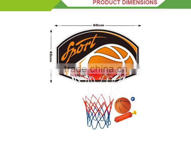 Hot selling kids sport set toy board game basketball hoop stand