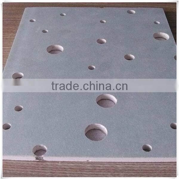 Perforated Acoustic Gypsum Ceiling Tiles(rwa23-p001)