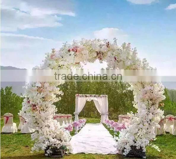 China New design wedding decoration artificial flowers Wedding arches