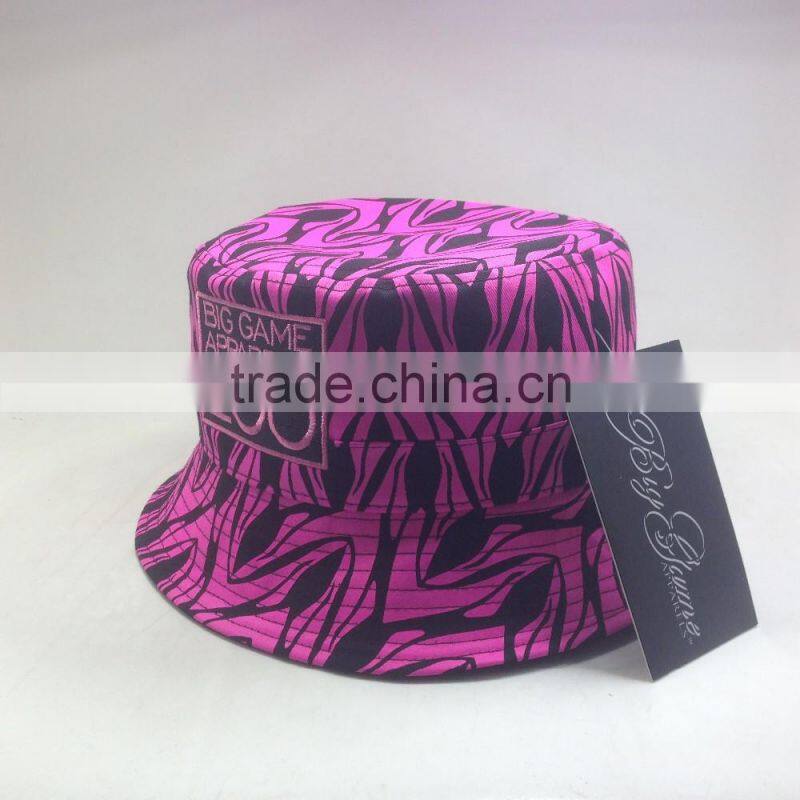Cotton Printed Bucket Caps Fisherman Hats
