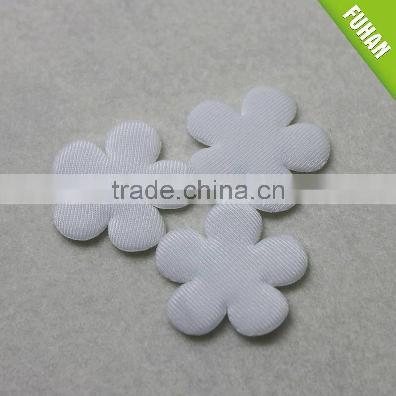 Custom Shape Ultrasonic embossing Fabric Label for Children Clothes