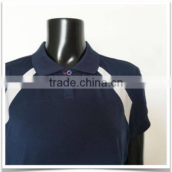 ZX OEM ODM polo shirt womencustom logo men and ladies polo shirtstripe polo shirt