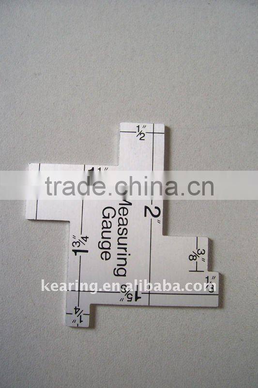 Kearing Transparent flexible plastic Patchwork Quilting Rulers for quilter#5601