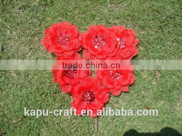 2015wholesale flower, decoration handmade flower,kids cloth flowers