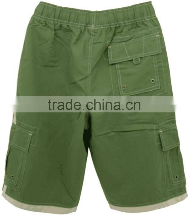 Fashion mens stock walking cargo shorts