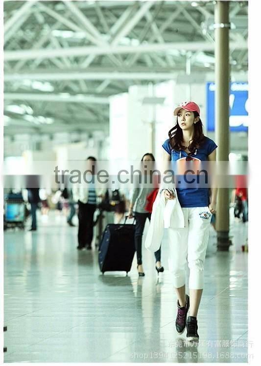 printing slim lady's t-shirt differden style for different people enjoy yourself