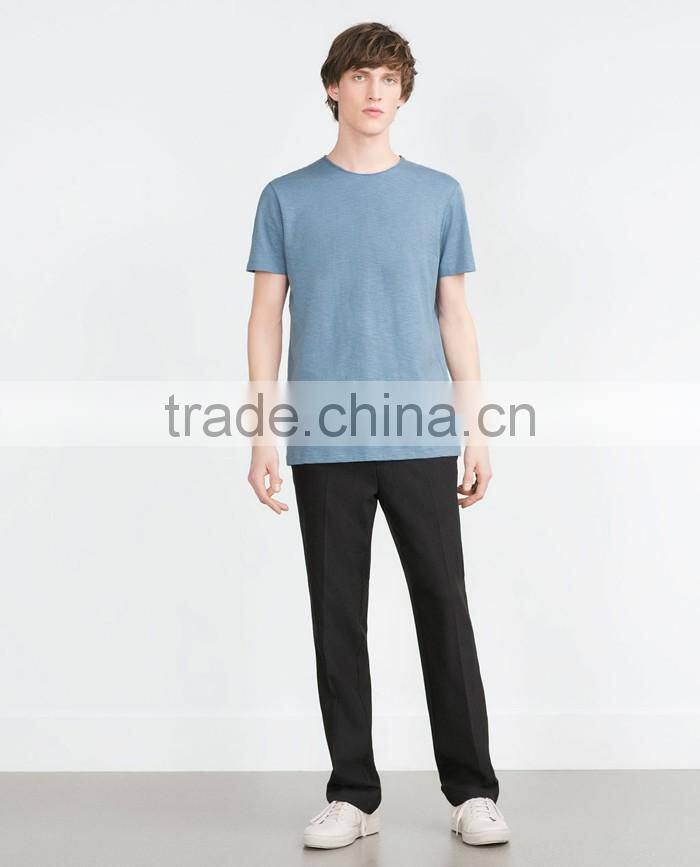O neck cotton comfort blank t-shirt wholesale China