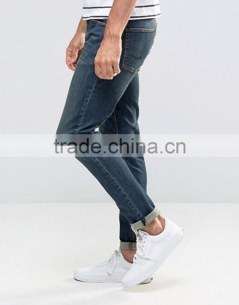 cheap wholesale denim jeans dirty wash jeans trousers men manufacturer