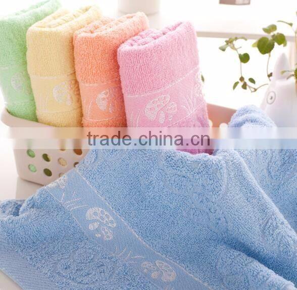 100 cotton jacquard face towels terry towel for cleaning face