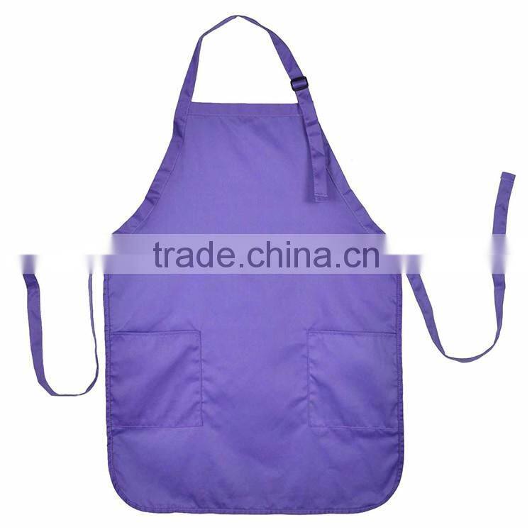 Bulk Cheap Price Heat Resistance Blank With Pocket Cooking Cotton Kitchen Apron