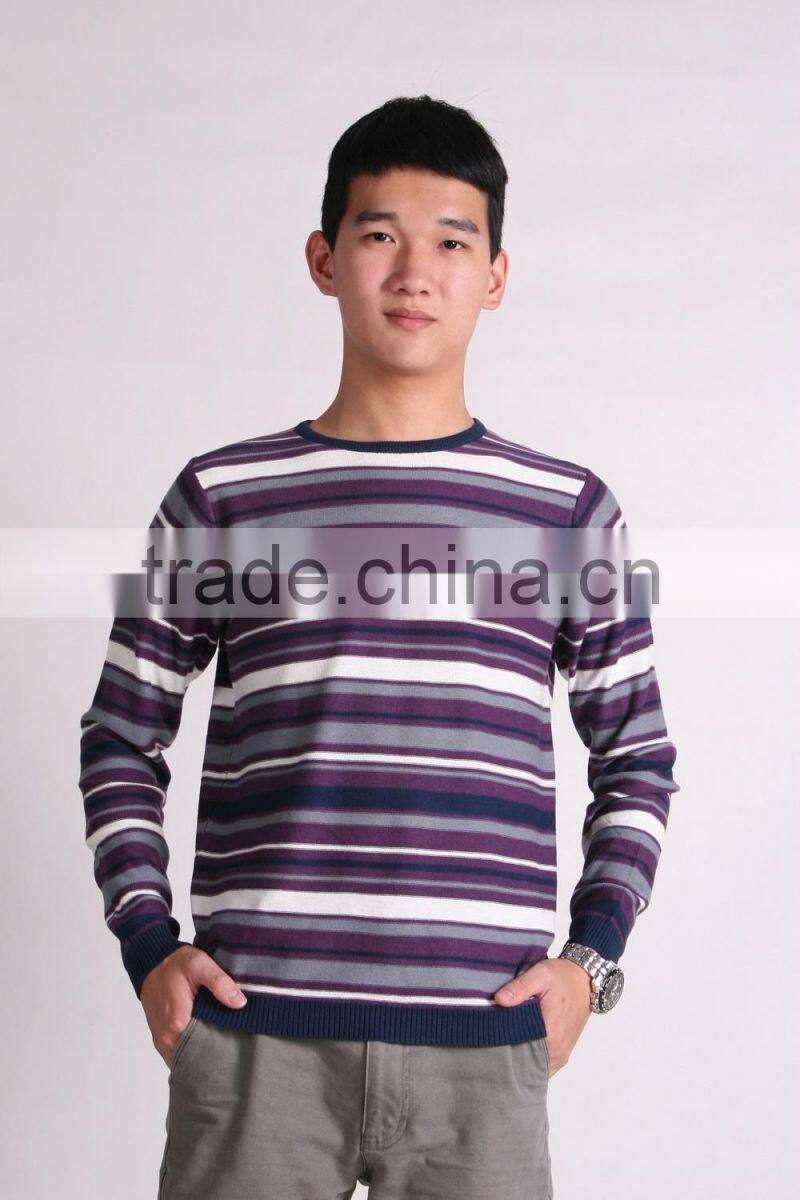 Fashion Striped Winter Sweaters For Men
