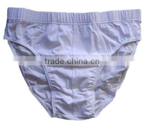 men's sports brief with pattern