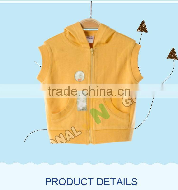Children Clothing 2016 Sleeveless Coat Children
