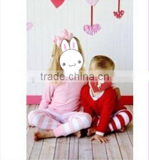 Christmas Fall 2015 Winter ruffle set baby kids sleeping clothing set giggle moon remake Persnickety sets stripe pajamas outfits