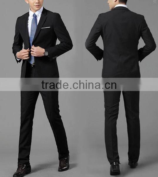 New style 2014 latest design coat pant men suit
